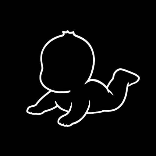 Change the color of all lines in this image from black to white. Keep the background transparent or black. The result should be a white outline silhouette of the doll shape on a dark/transparent background.