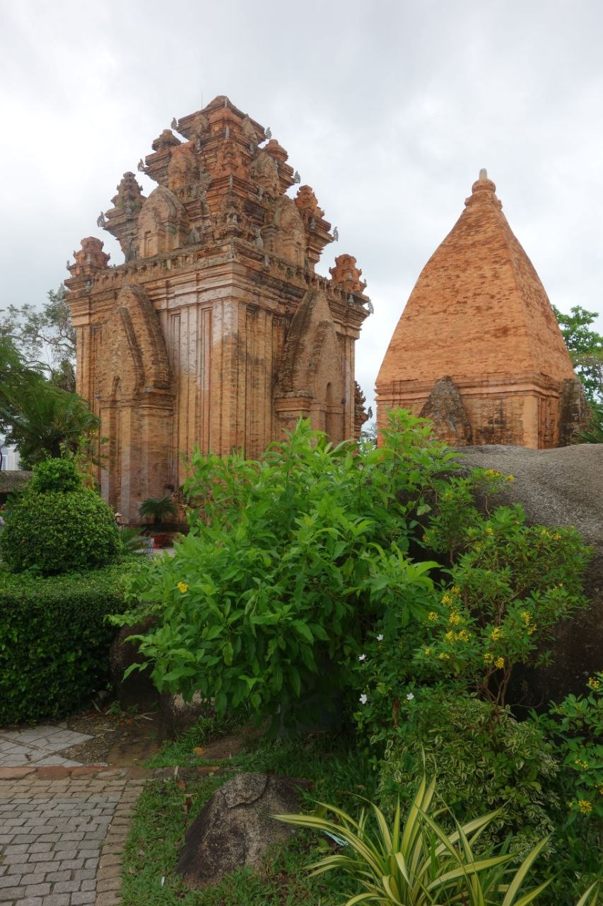 Po Nagar Cham Towers on a granite hill above the Cái River in Nha Trang
