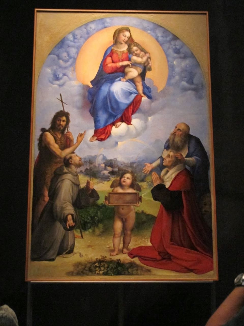 Raphael's Madonna di Foligno in the Pinacoteca Vaticana