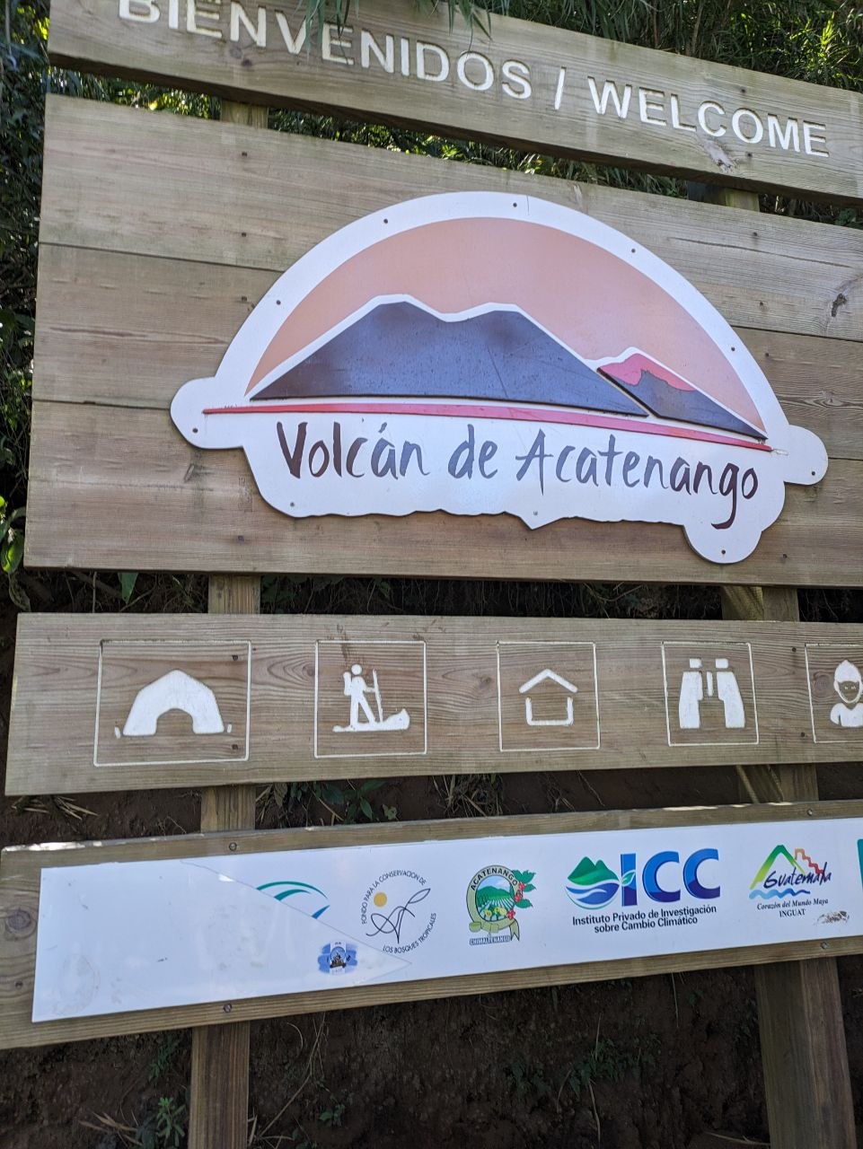 Acatenango volcano, Guatemala